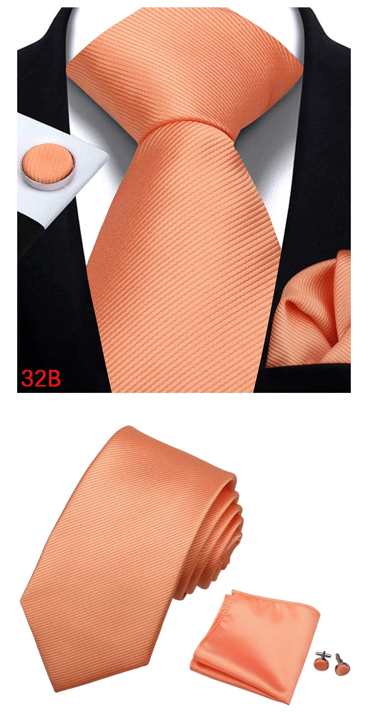 Solid Color 4pc. Tie Set