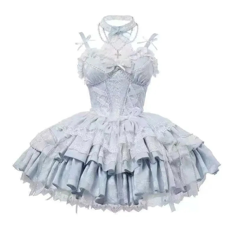 Lacy Vintage Mini Petticoat Dress