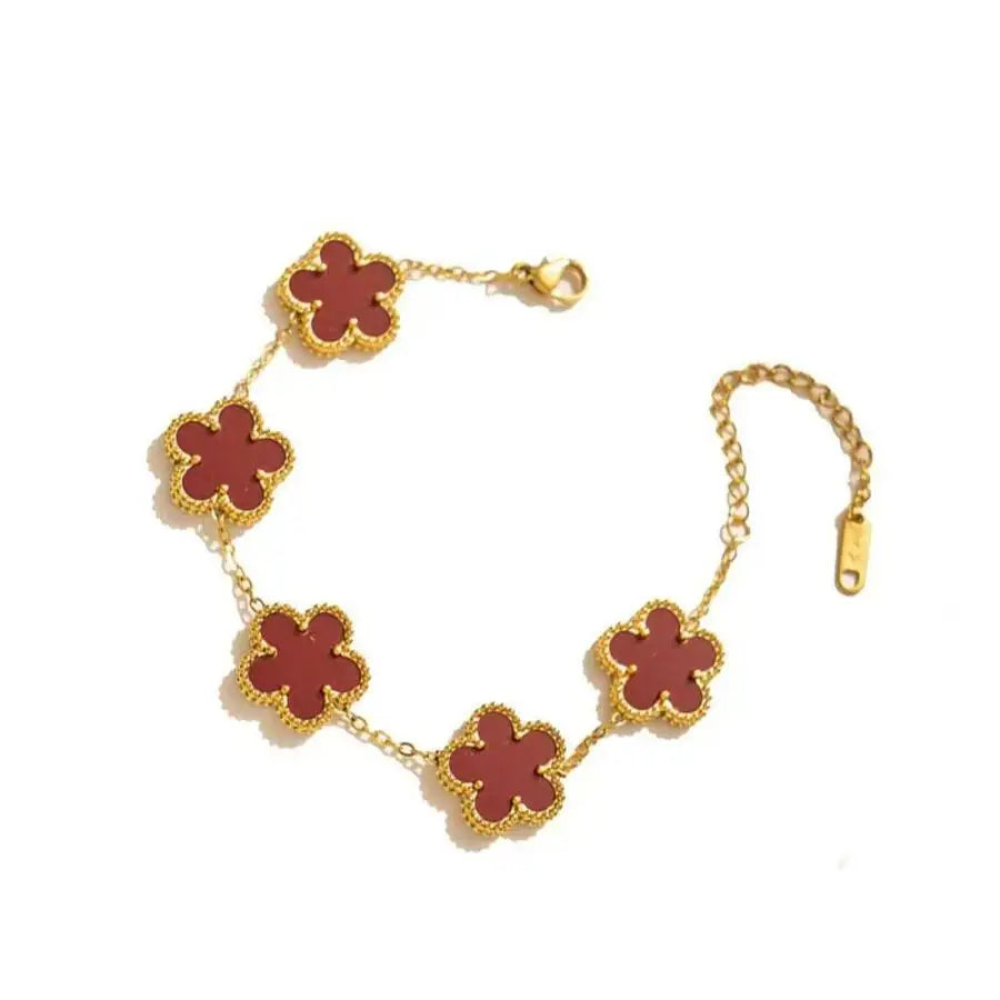 Stainless Steel Flower Jewelry