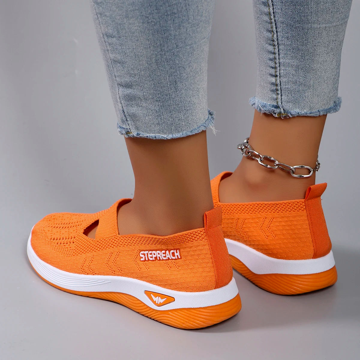 Breathable Mesh Mary Jane Style Sneakers