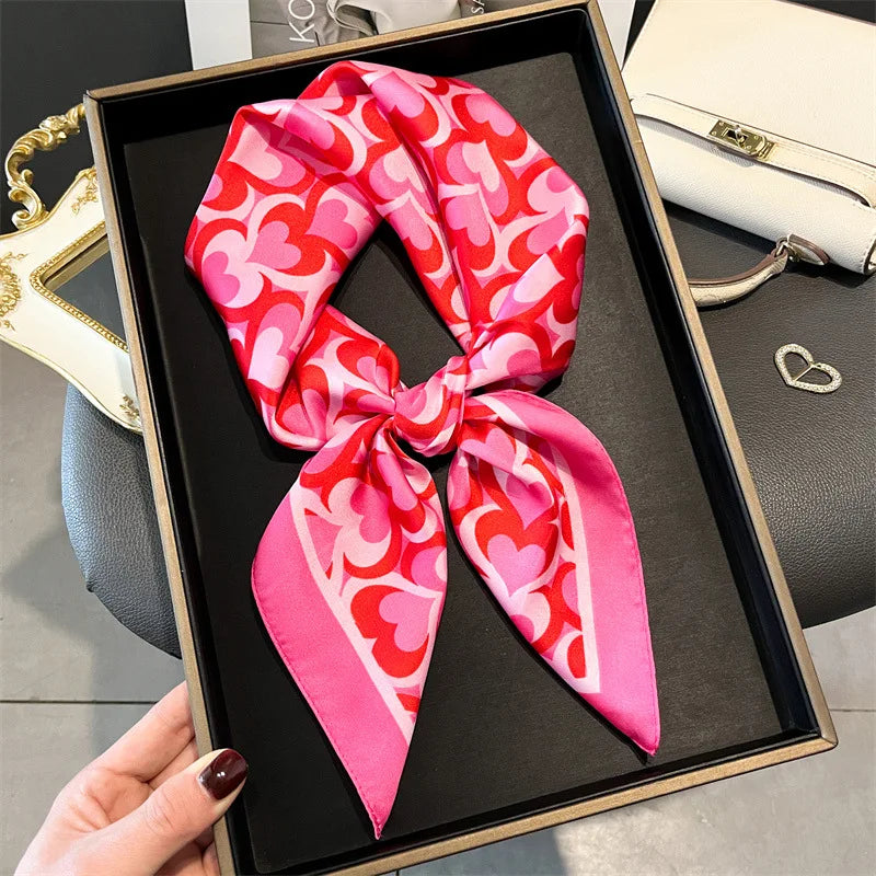 Pashmina Silk Scarf JNC1015-01 70X70cm Bazaare Mart Silk Scarf