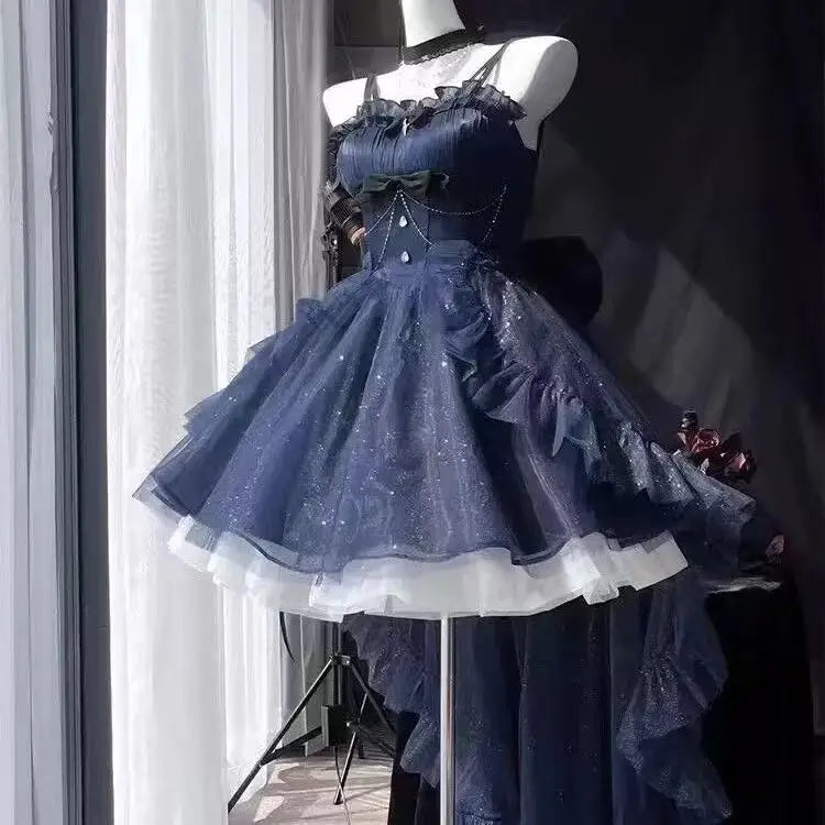 Lacy Vintage Mini Petticoat Dress