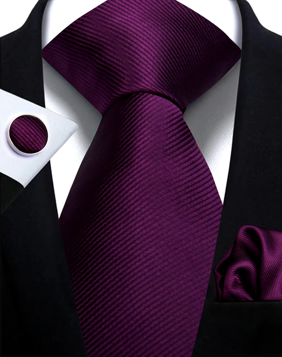 Solid Color 4pc. Tie Set