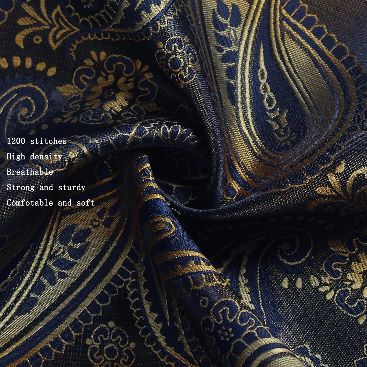 Silk Paisley 4pc Necktie Set