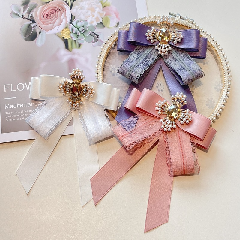 Lace Bow Tie Brooches Bazaare Mart Bow Brooch