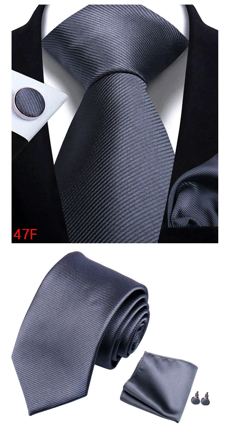 Solid Color 4pc. Tie Set