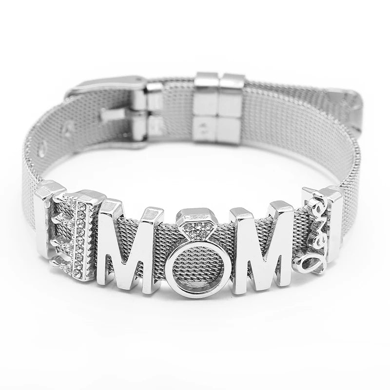 Nautical Stainless Steel Mesh Bracelet