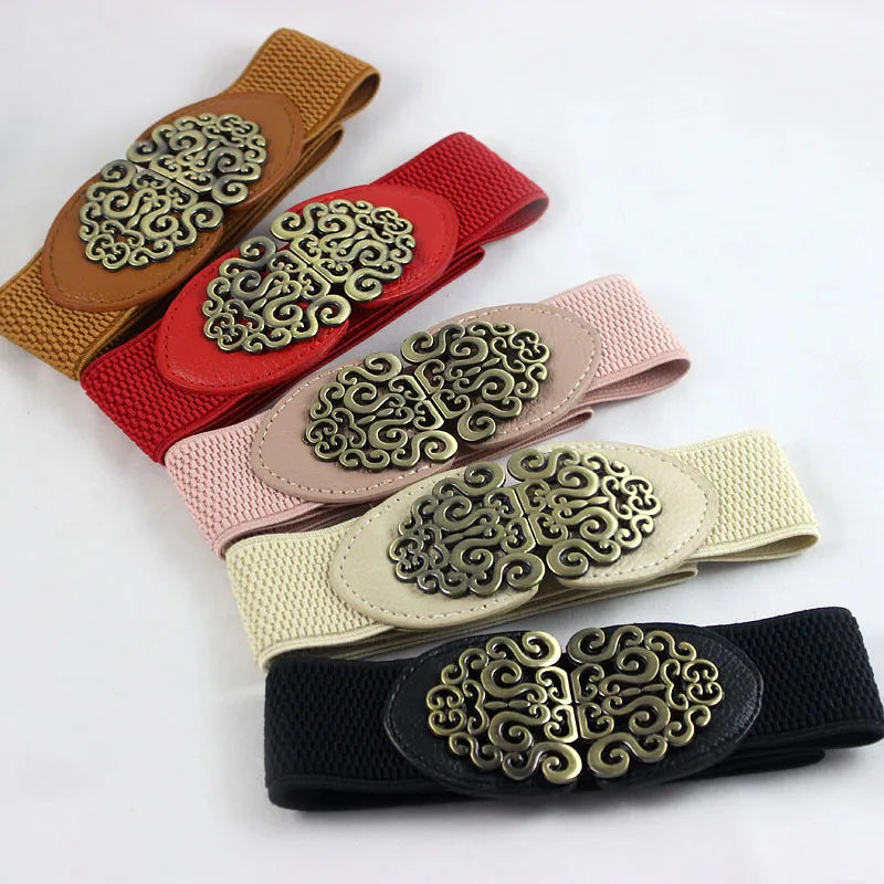 Women's Retro Stretch Belt Bazaare Mart Belt