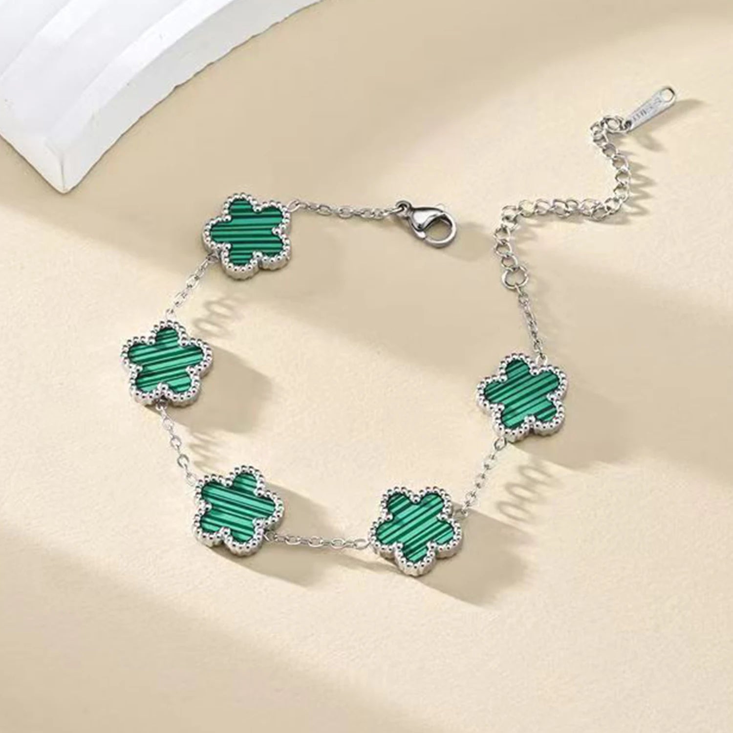 Stainless Steel Clover Bracelets