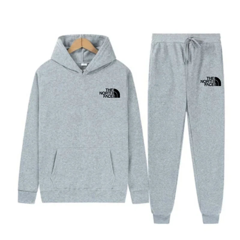 North Face Tracksuits Hoodie+Pants Set
