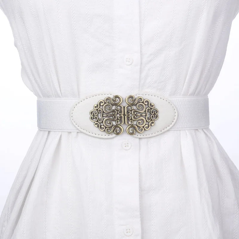 Women's Retro Stretch Belt Bazaare Mart Belt