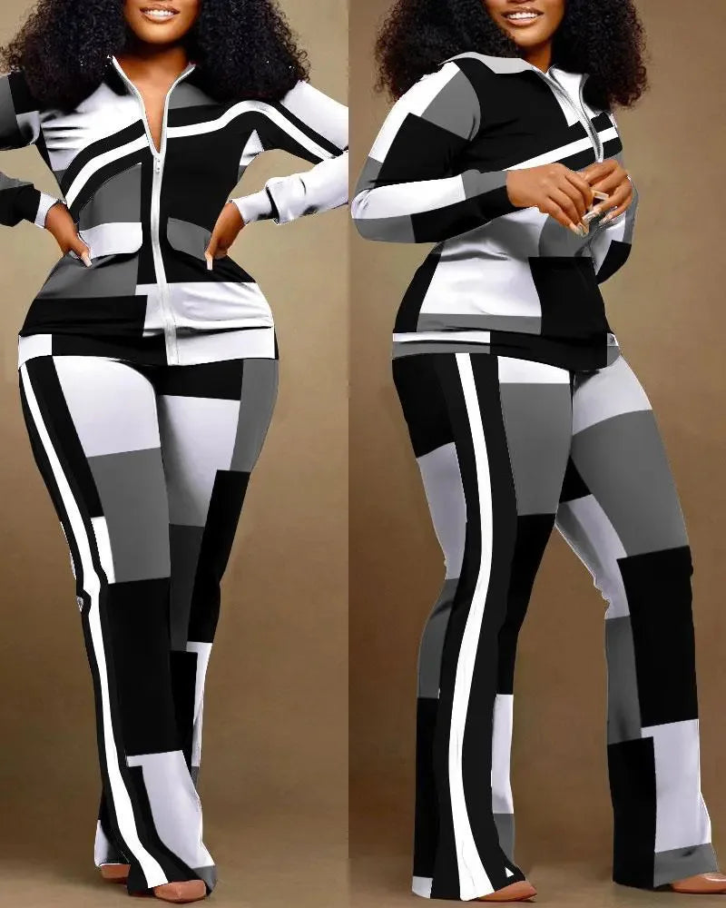 Light Weight Casual Printed Tracksuits
