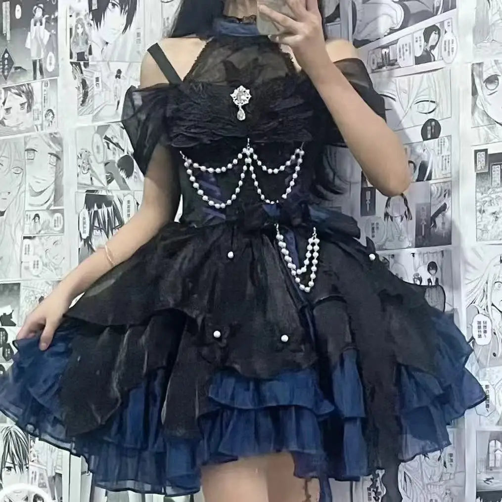 Lacy Vintage Mini Petticoat Dress