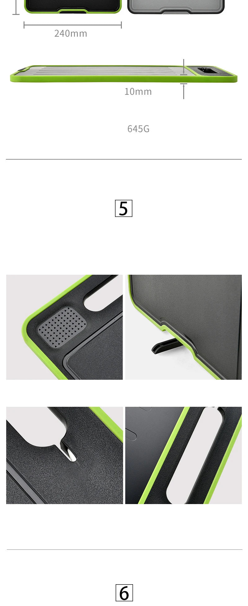 4 in 1 Double-Sided Thawing Cutting Board