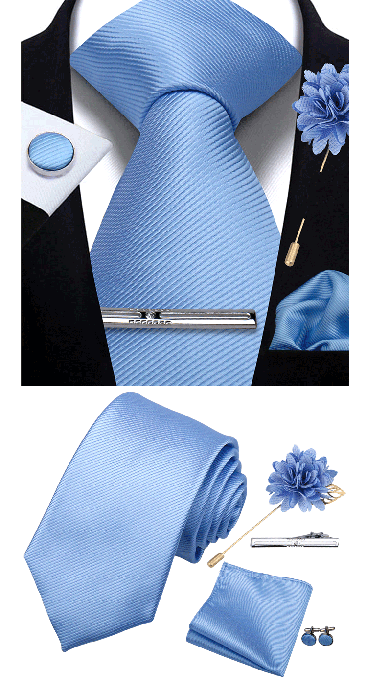 Solid Color 4pc. Tie Set