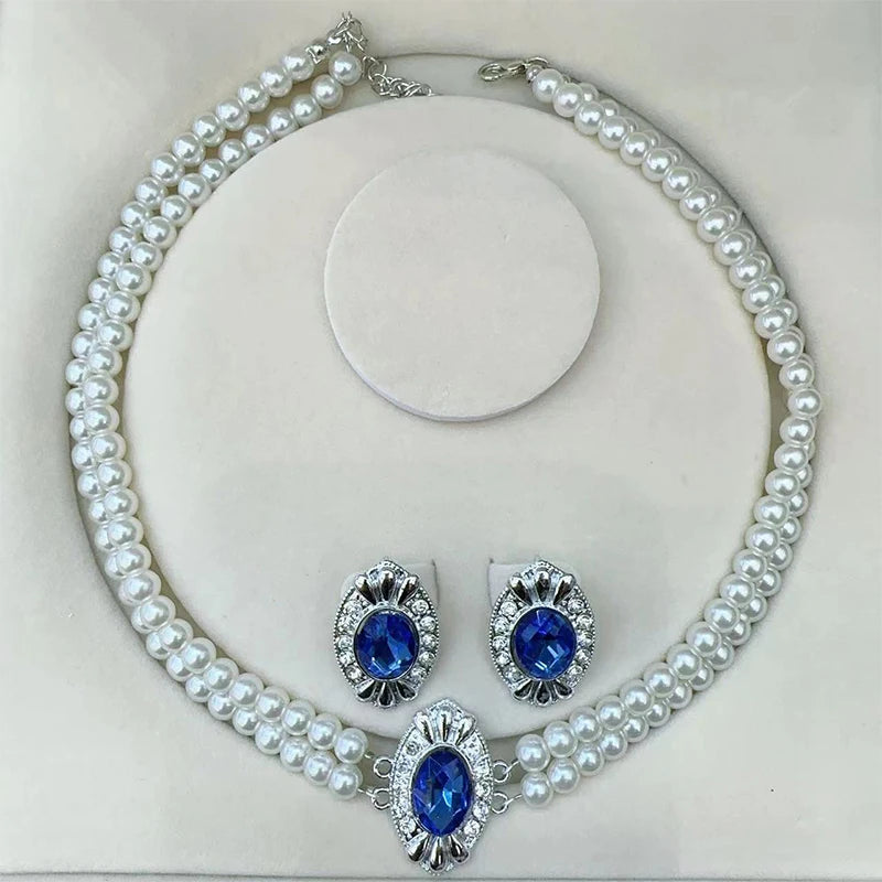 White Pearl Jewelry Sets 18 Bazaare Mart White Pearl Jewelry Sets