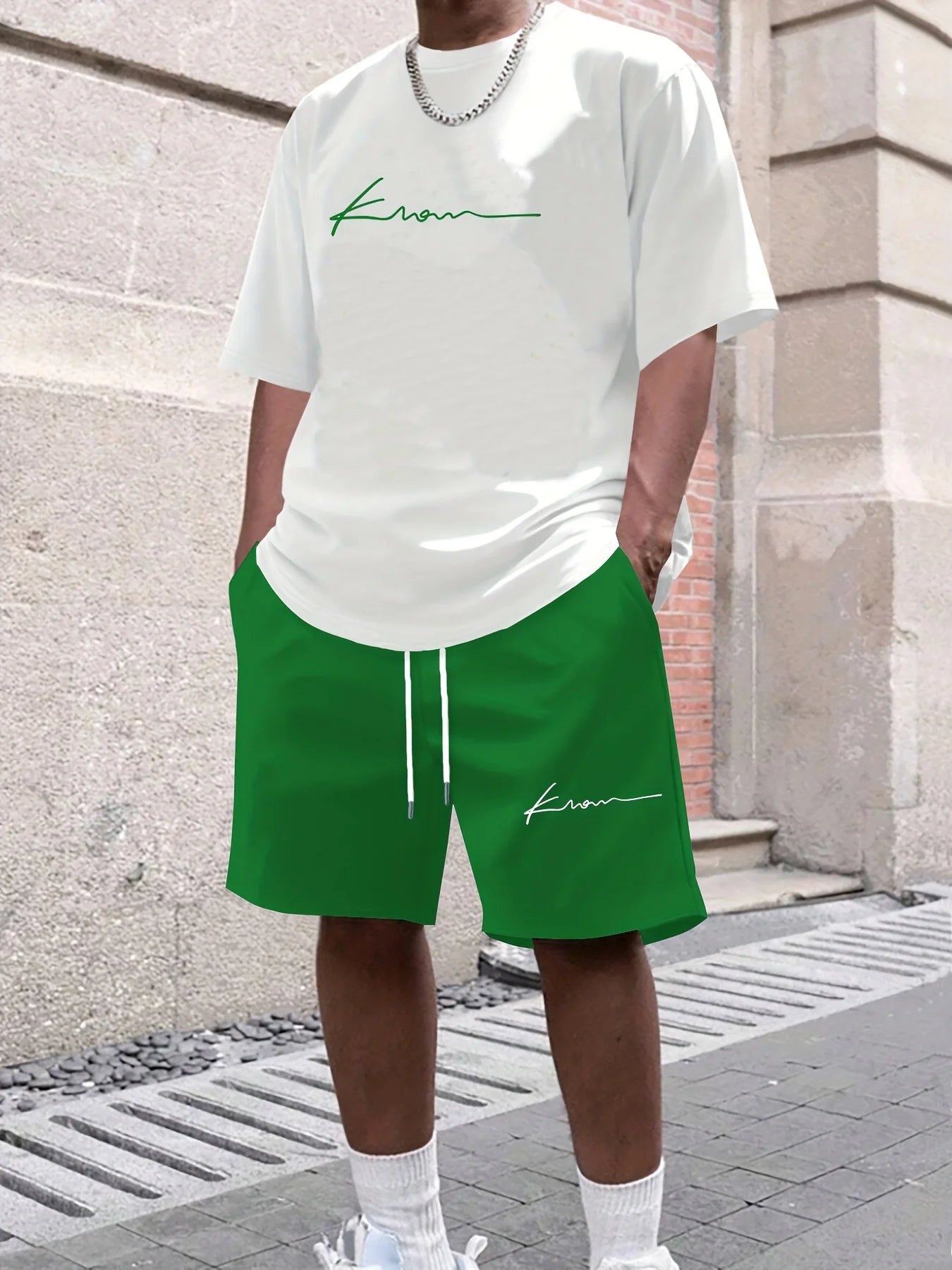 Men's T-Shirt and Shorts Set Bazaare Mart Shorts Set