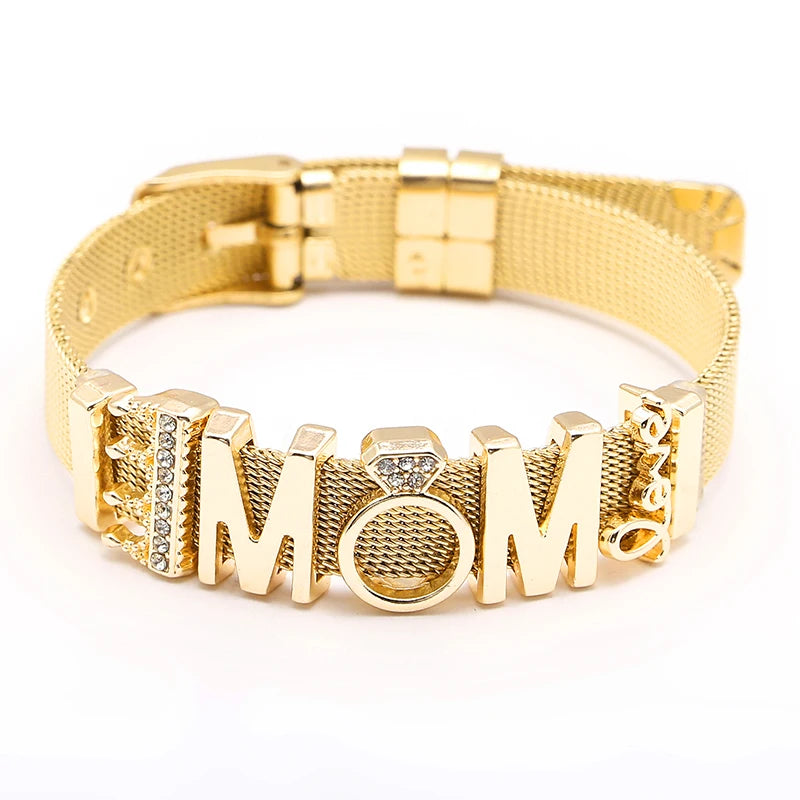 Nautical Stainless Steel Mesh Bracelet