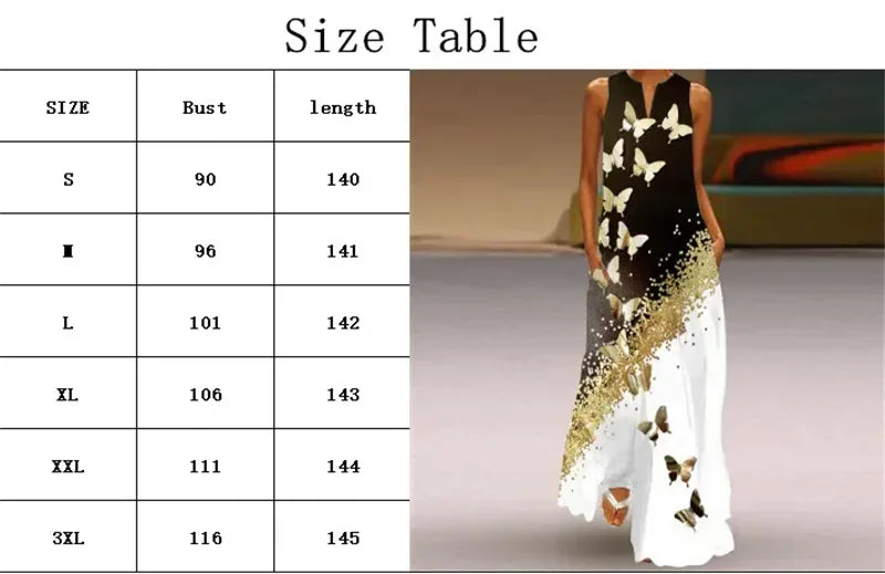 Women's Sleeveless Floral Maxi Dress with Pockets – Casual V-Neck Summer Beach Dress Bazaare Mart Floral Maxi Dresses