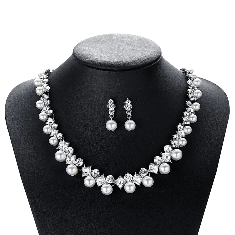 White Pearl Jewelry Sets 07 Bazaare Mart White Pearl Jewelry Sets