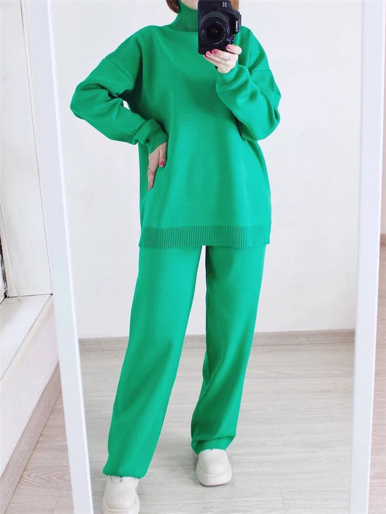 Turtle Neck Track Suits