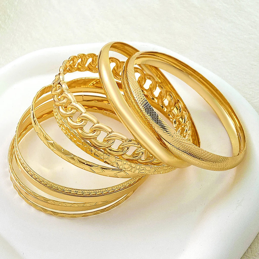 Ten Piece Set Of Bracelets