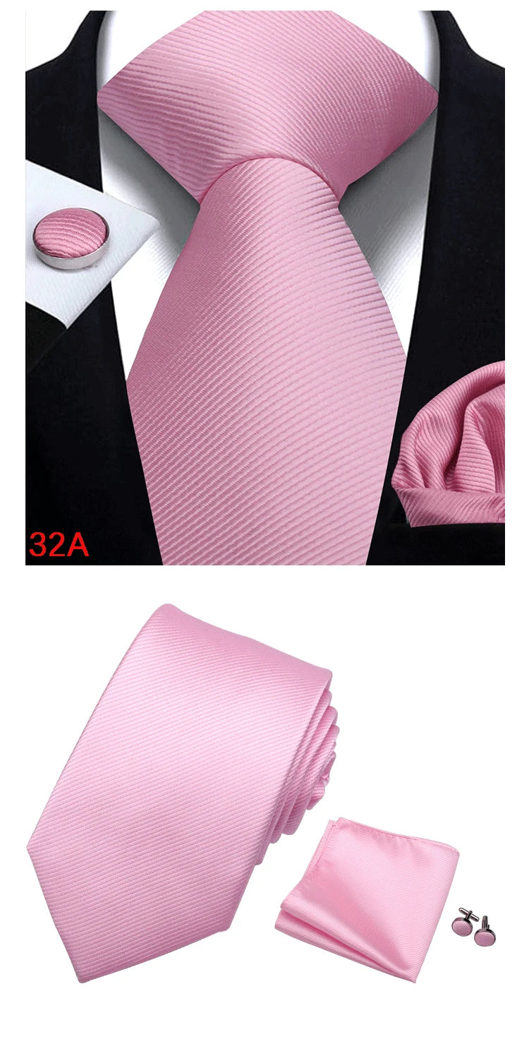 Solid Color 4pc. Tie Set