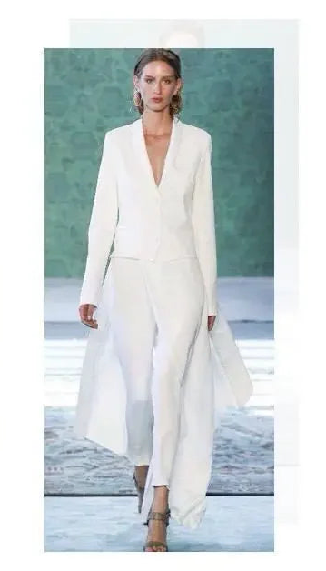New Summer White Drape Chiffon Wide-Leg Pants Casual Chiffon Trousers Pants Women Clothing Loose High Waist Slim Skirt bd67 Bazaare Mart