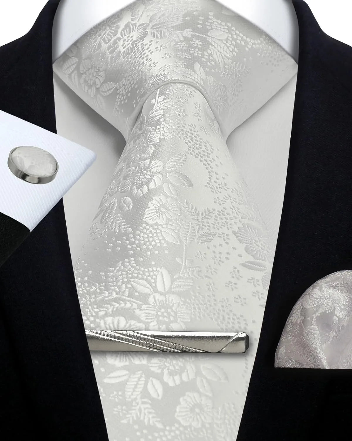 Silk Paisley 4pc Necktie Set