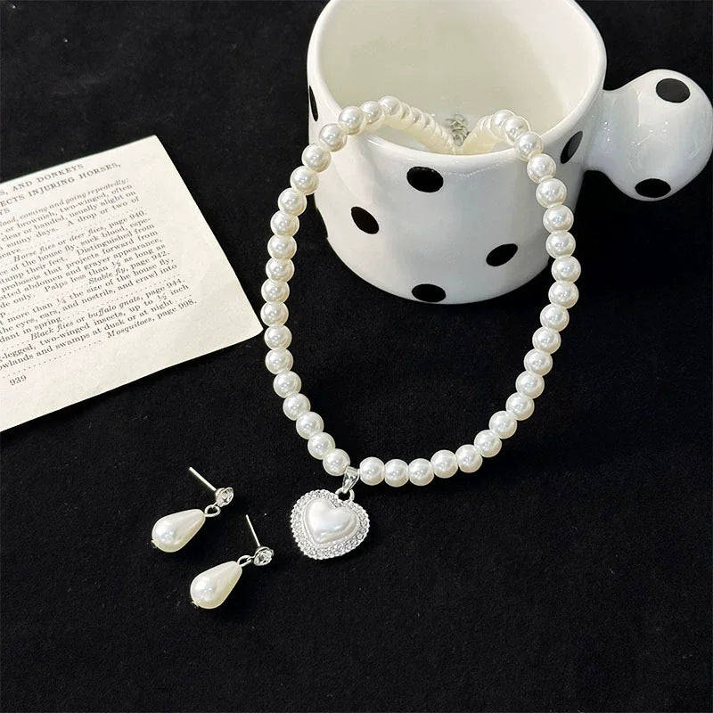 White Pearl Jewelry Sets 35 Bazaare Mart White Pearl Jewelry Sets