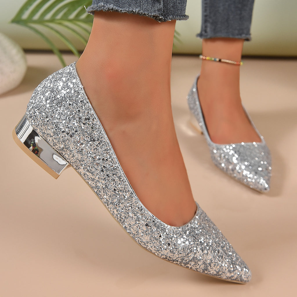 Sequin Flats