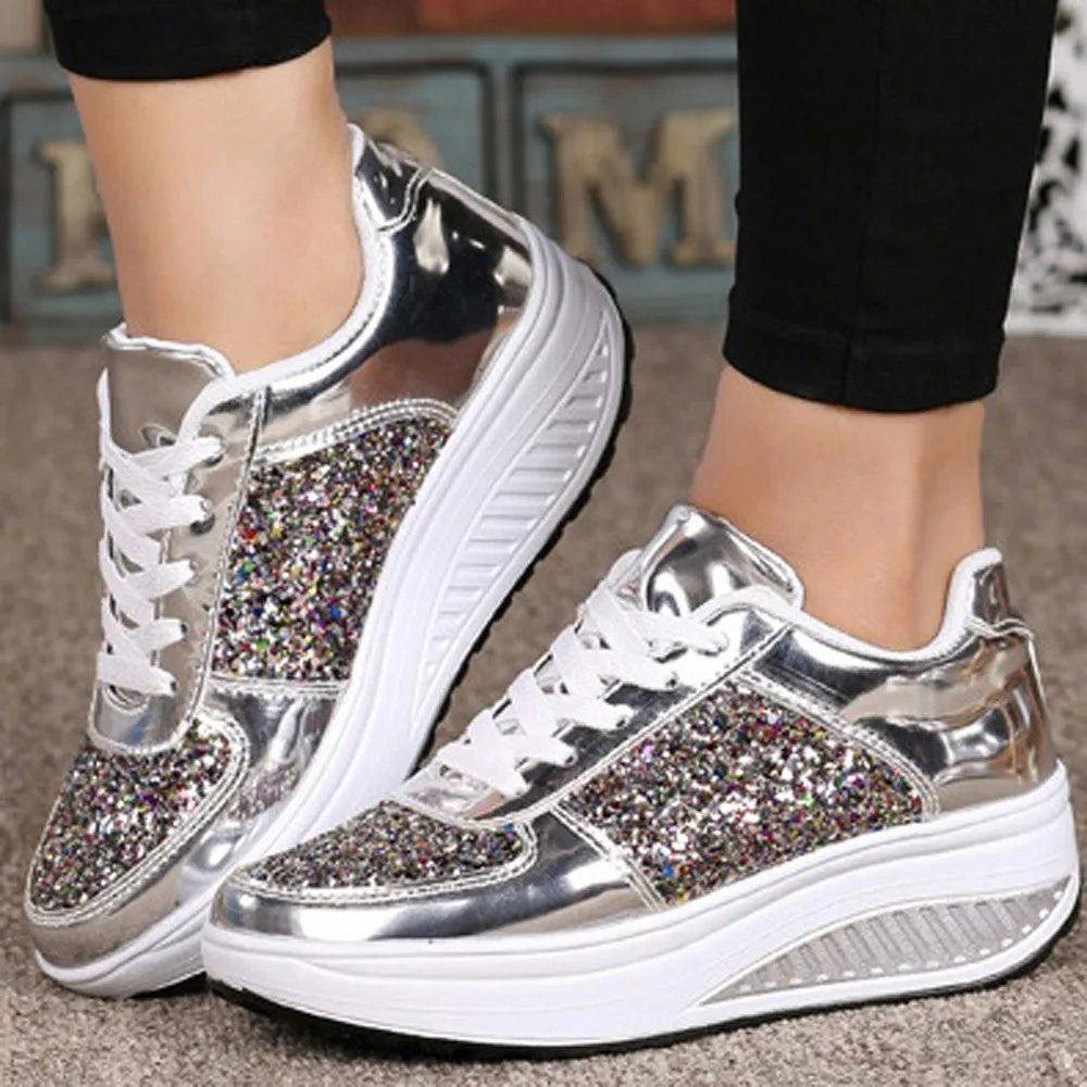 Sequin Sport Sneakers