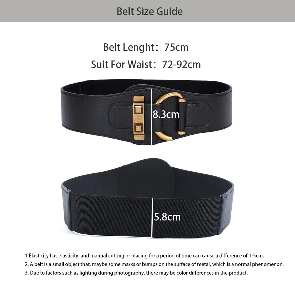 Wide High Quality Luxury Stretch Belt Bazaare Mart Wide High Quality Luxury Stretch Belt