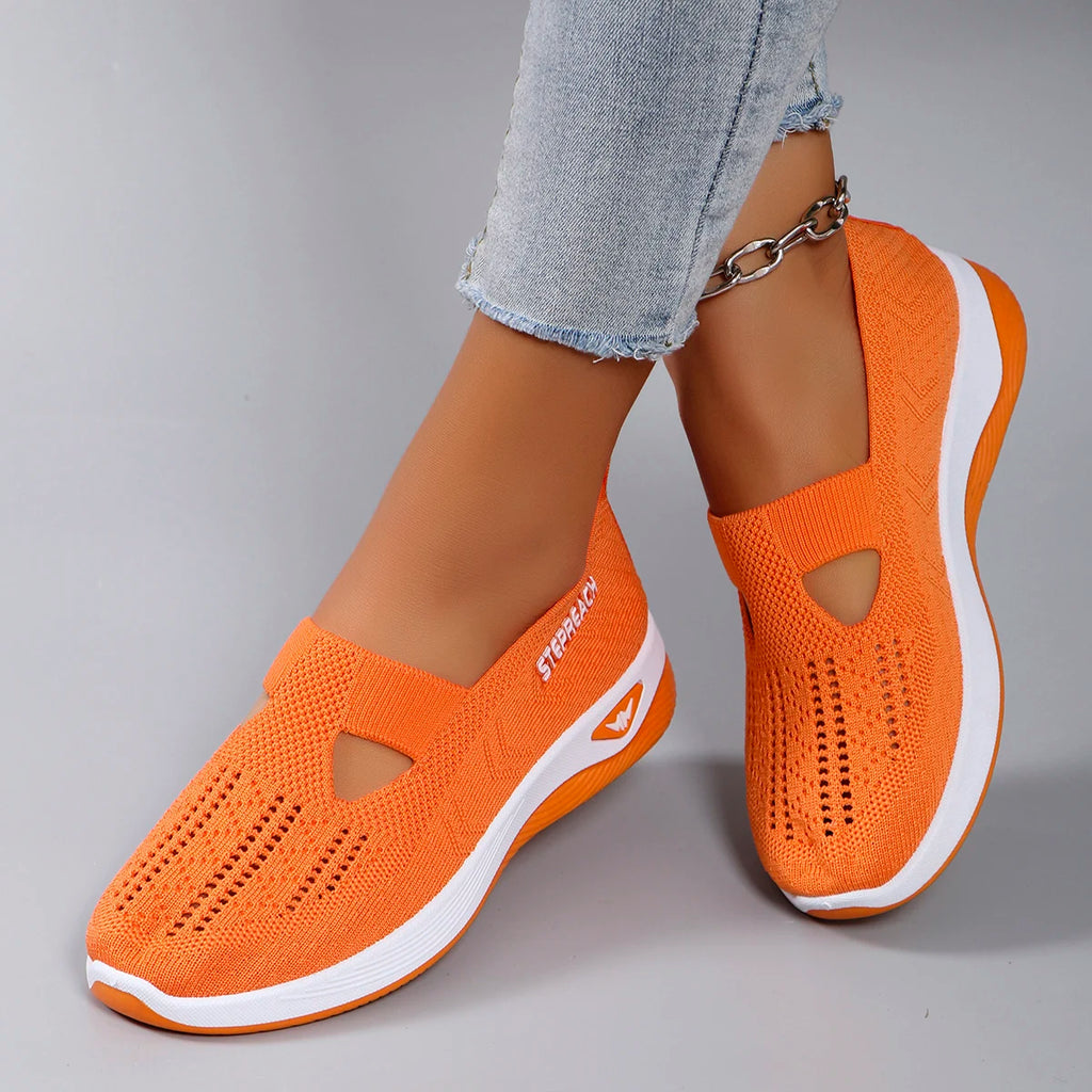 Breathable Mesh Mary Jane Style Sneakers