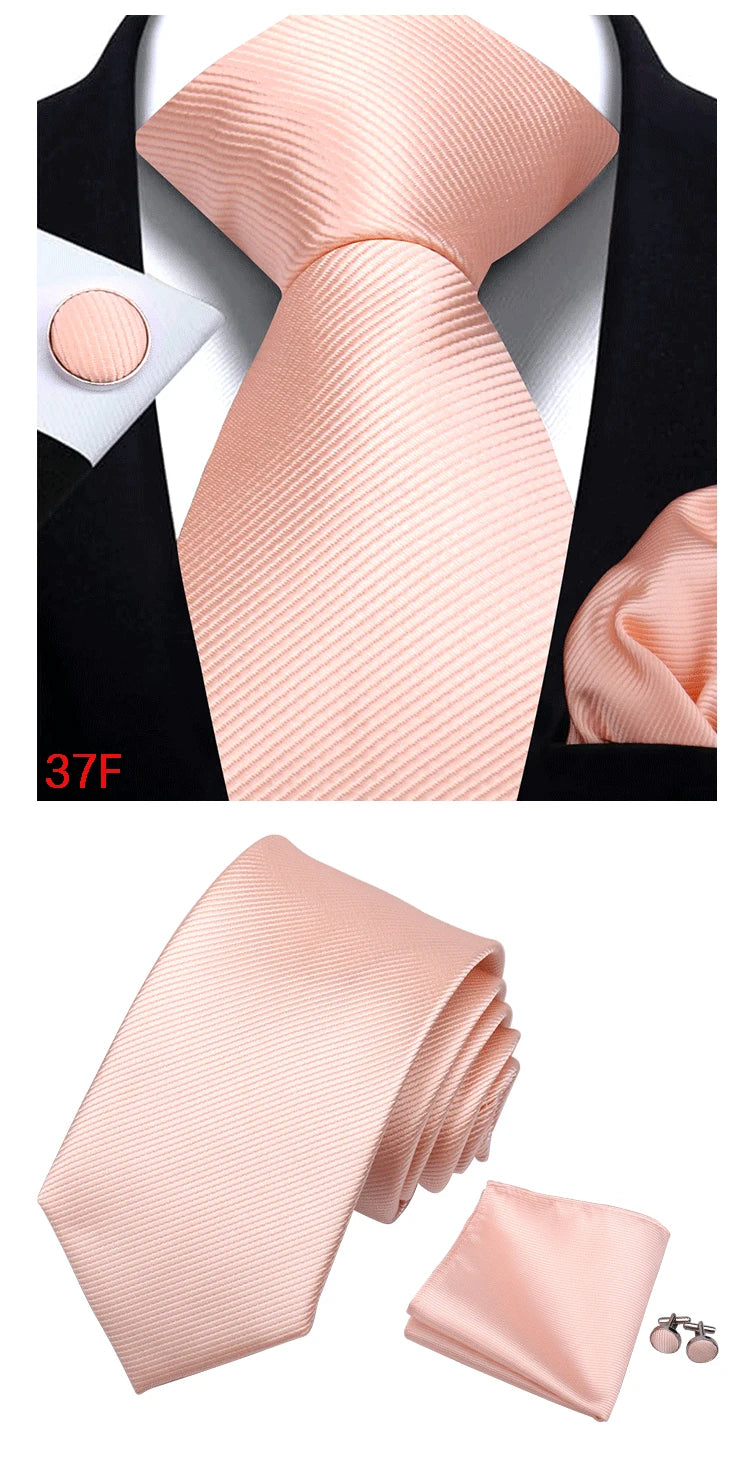 Solid Color 4pc. Tie Set