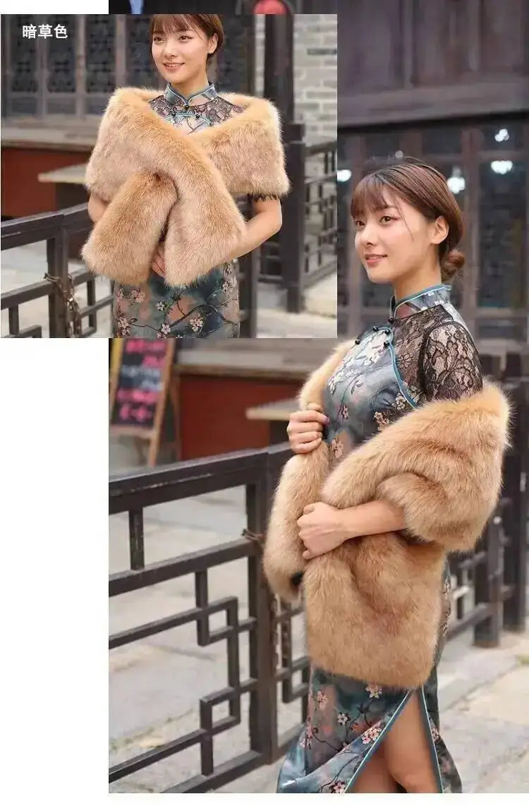 Faux Fur Stole Bazaare Mart Faux Fur Stole