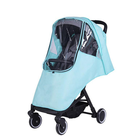 Light Blue Rainproof Stroller Cover