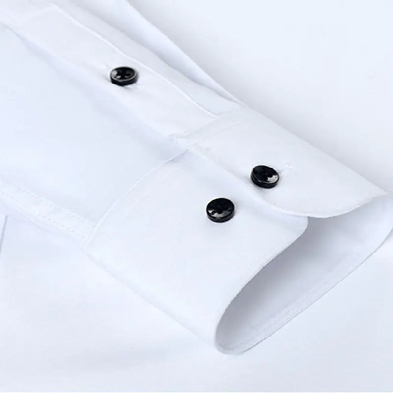 New Men's Elastic Business Shirt