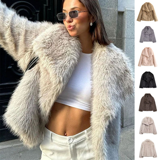 Winter Faux Fur Coat