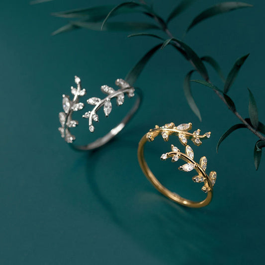 Wrap Around Branch Fashion Ring