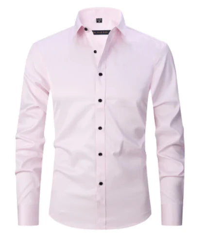 Anti-Wrinkle Men's Long Sleeve Shirt