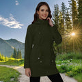Essential All Weather Hooded Jacket Army Green Bazaare Mart Essential Jacket