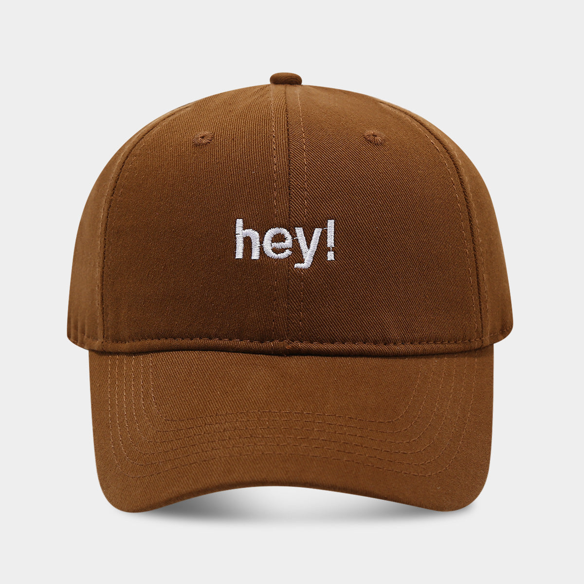 Hey Embroidered Baseball Cap