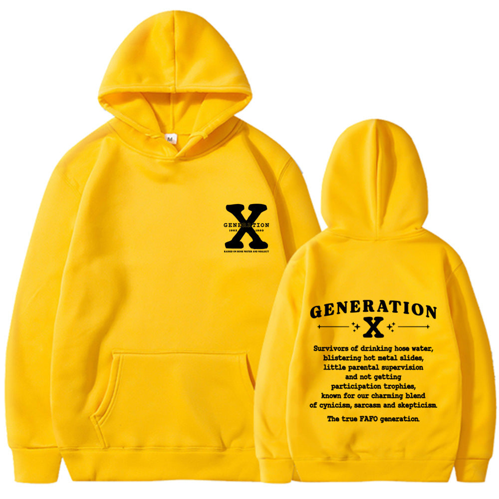 Funny Gen X Hoodie