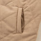 Camel Plus Size Quilted Vest Bazaarre Mart Plus Size/Plus Size Outerwear