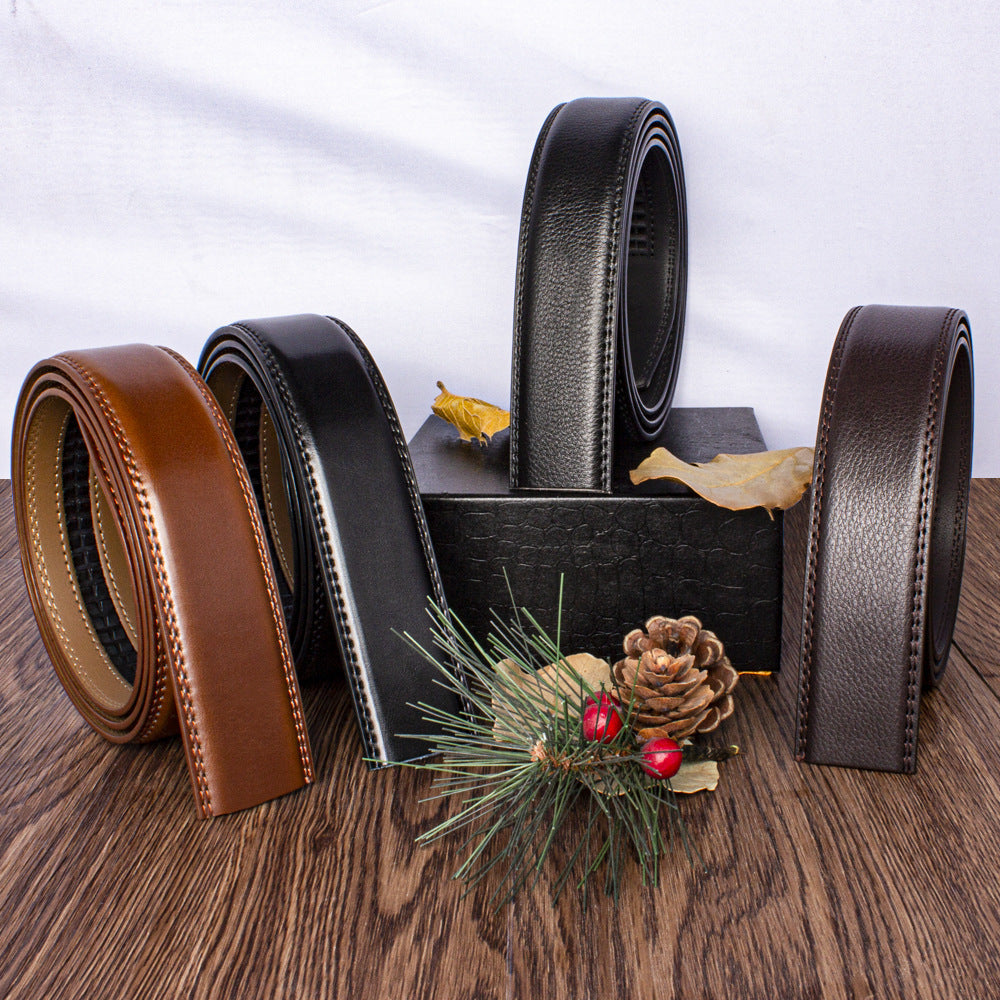 Double-sided Genuine Leather Belt