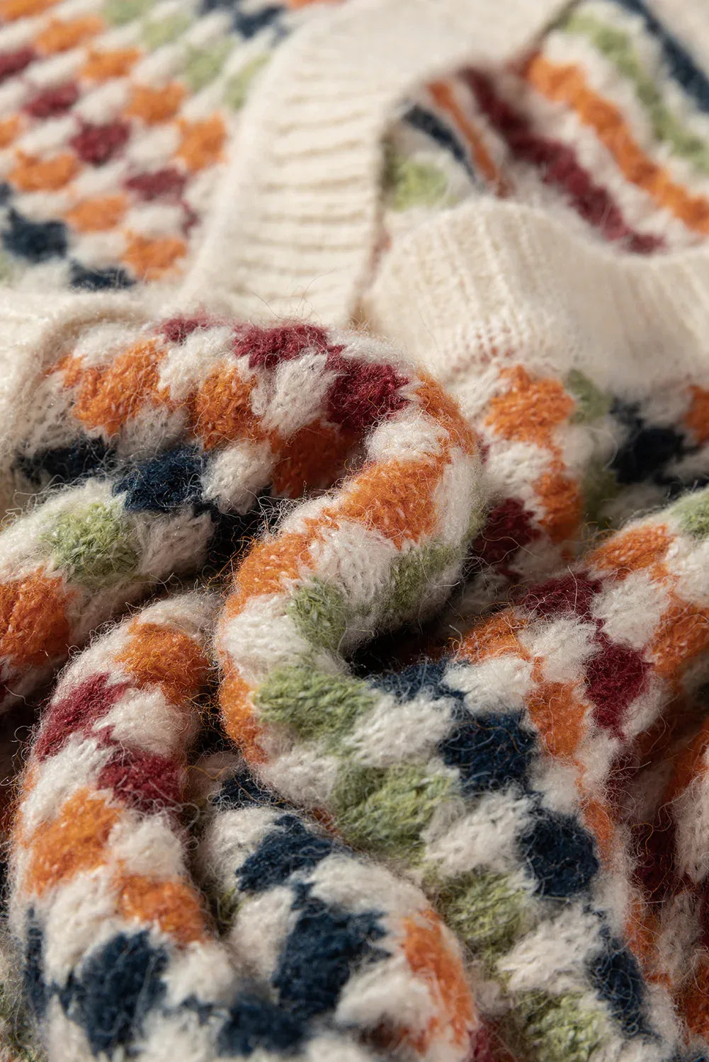 Multicolor Dotty Pattern Cardigan Dear-Lover Dropshipping Sweaters & Cardigans/Cardigans