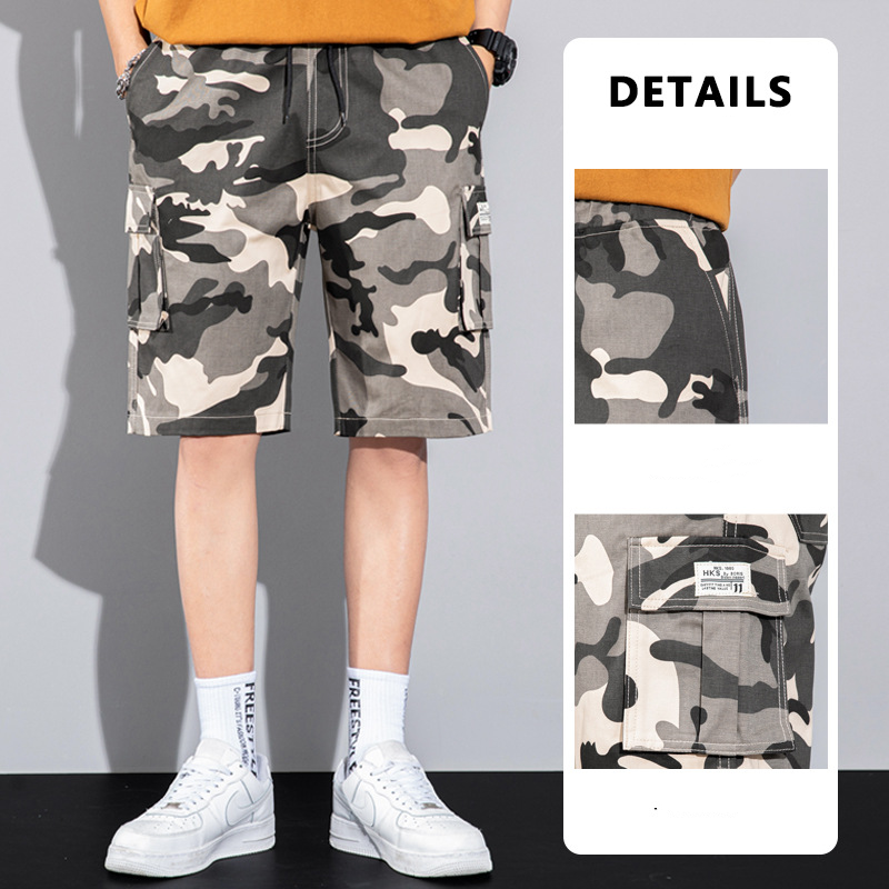 Men's Multi Pocket Cargo Shorts