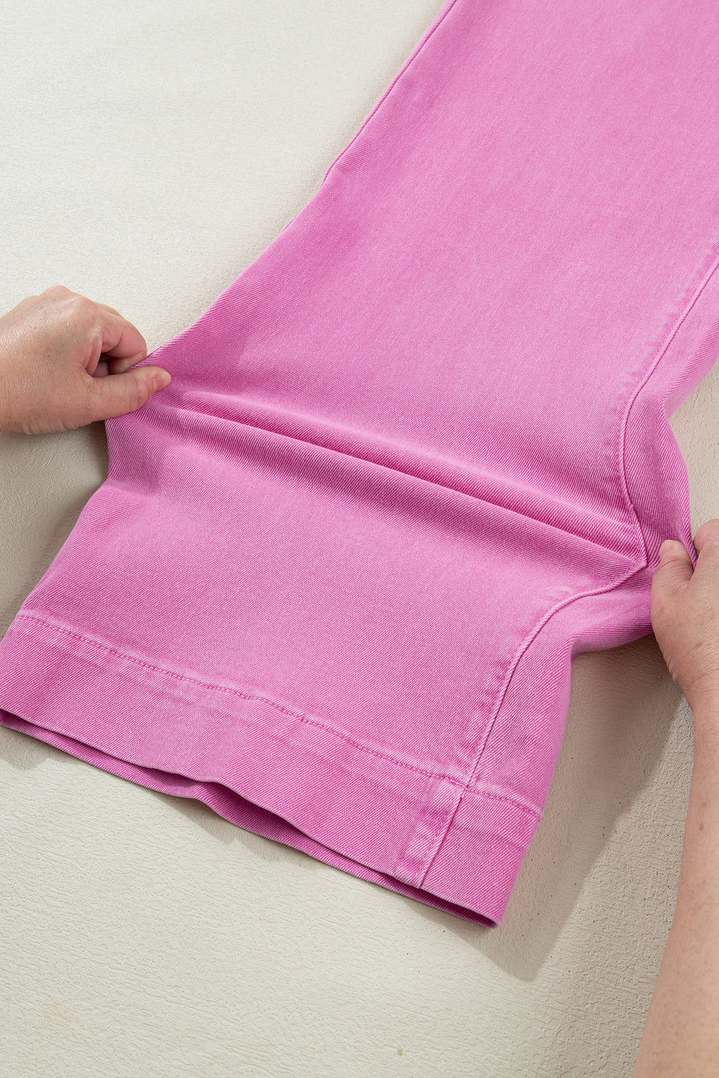 2-Button High Waist Flared Bottom Jeans Bazaare Mart Bottoms/Jeans