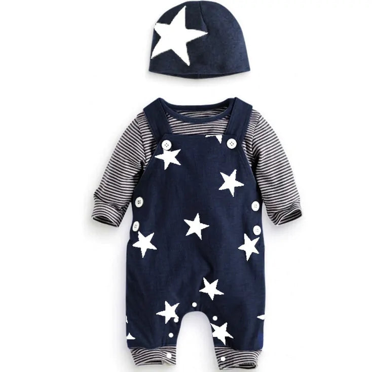 Stars & Stripes 3pc. Baby Boy Clothes